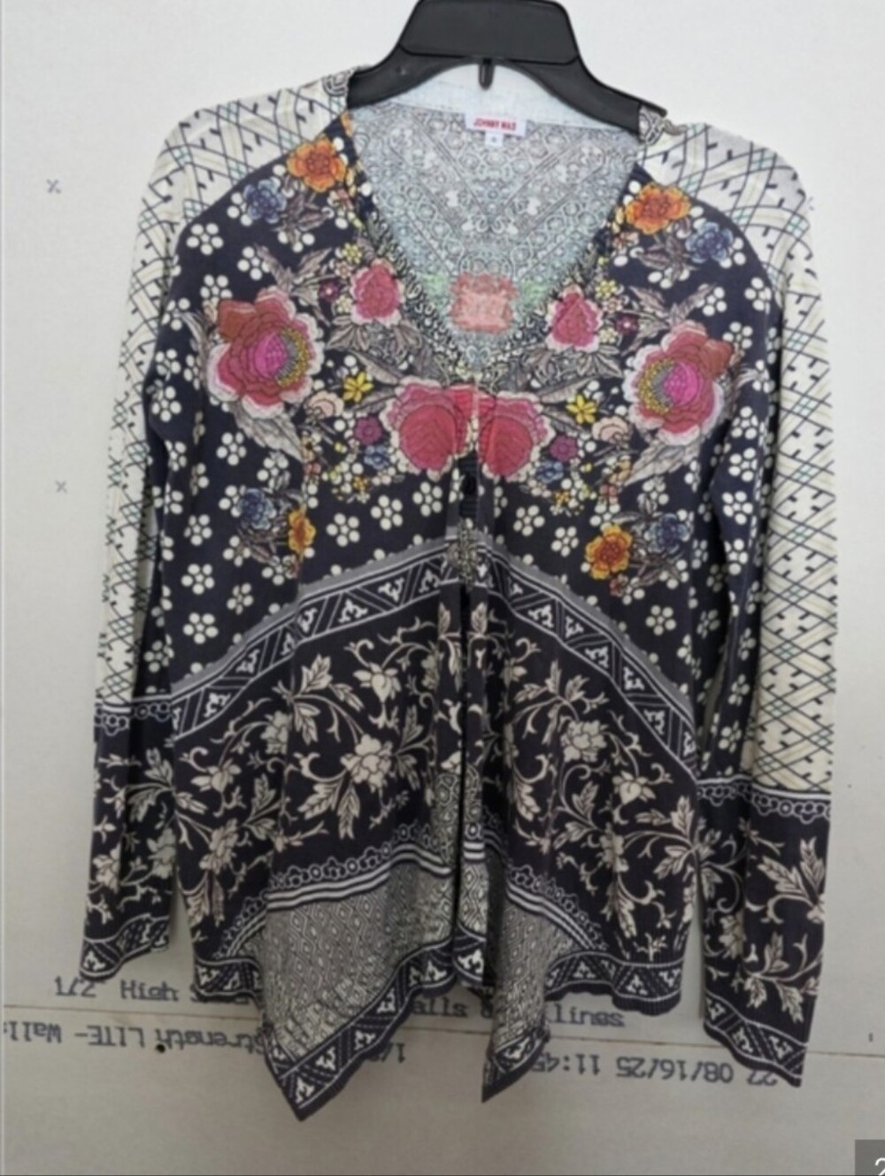 Johnny Was Floral 100 Percent Cotton